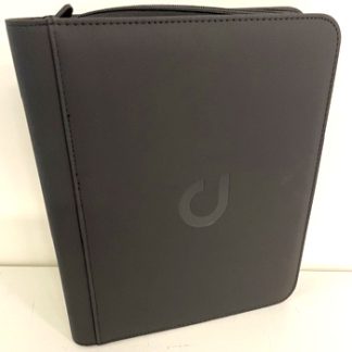 C-FOLD Binder 4-Pocket TOPLOADER, Zippered BLACK Albumi UUTUUS!