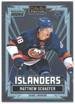 2025-26 O-Pee-Chee Platinum Hockey RETRO #268 Matthew Schaefer RC Islanders