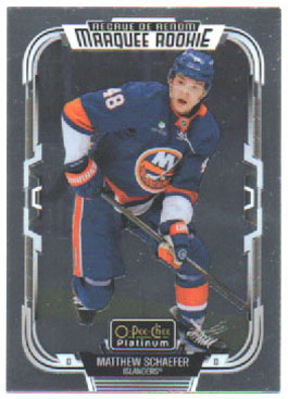 2025-26 O-Pee-Chee Platinum Hockey #268 Matthew Schaefer RC Islanders