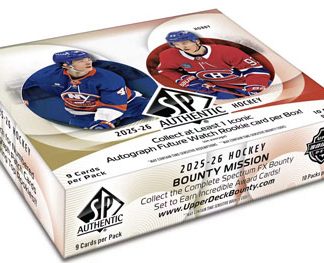 2025-26 UD SP Authentic Hockey HOBBY Laatikko (UUTUUS)