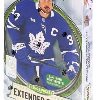 2025-26 Upper Deck Hockey EXTENTED Series HOBBY Laatikko