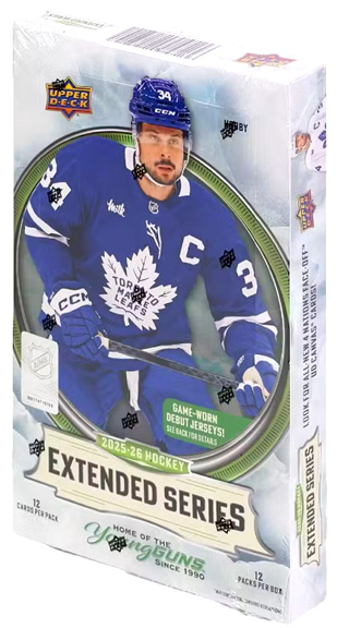 2025-26 Upper Deck Hockey EXTENTED Series HOBBY Laatikko
