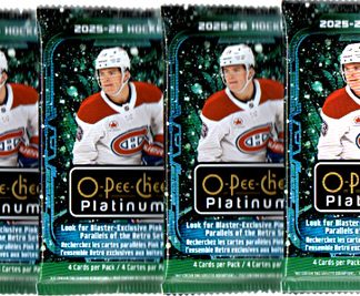 2025-26 O-Pee-Chee Platinum RETAIL Pussi (UUTUUS)