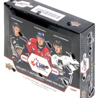 2025-26 Upper Deck CHL Hockey HOBBY Laatikko (UUTUUS)