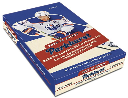 2025-26 Parkhurst Hockey HOBBY Laatikko (UUTUUS)