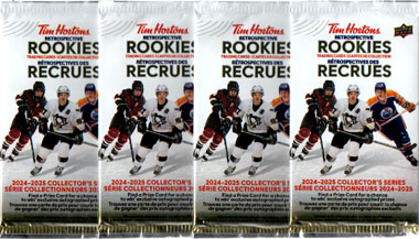 2024-25 UD Tim Hortons' Hockey ROOKIES Pussi