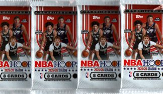 2025-26 NBA Topps Hoops Basketball 8- Cards Pussi (UUTUUS)