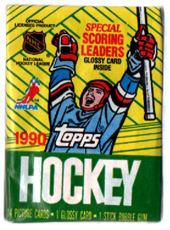 1990-91 Topps Hockey Pussi