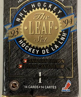 1993-94 Leaf Hockey CDN Edition Series 1 Pussi
