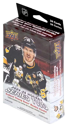 2024-25 Upper Deck Hockey Series 2 HANGER Box Laatikko