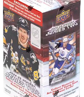 2024-25 Upper Deck Hockey Series 2 BLASTER OVERSIZED YOUNG GUNS Laatikko