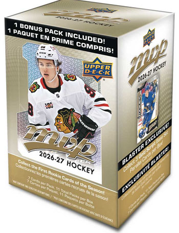 2026-27 Upper Deck MVP Hockey BLASTER Laatikko (UUTUUS)