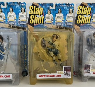 NHL McFarlane Slap Shot Action Figures The HANSON Brothers