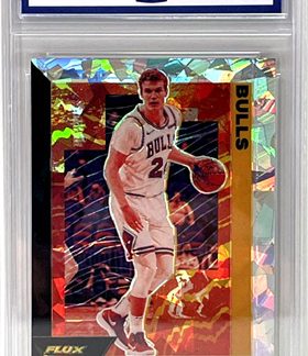 2020-21 Panini FLUX Prizm CCG GEM MINT 10 #28 Lauri Markkanen Chicago Bulls