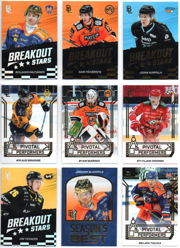 2026-27 BlueLine Series 1 SEASON'S BEST 41/100 #SB-15 Joachim Blichfeld Tappara