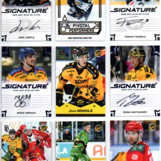 2026-27 BlueLine Series 1 SIGNATURE RARE 19/20 #AU-TH Teemu Hartikainen Kalpa