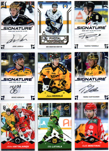 2026-27 BlueLine Series 1 SIGNATURE SILVER 26/80 #AU-JL Jere Lassila JYP