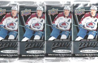 2025-26 UD MVP Silver Collection Hockey HOBBY Pussi