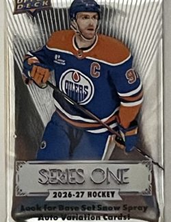 2026-27 Upper Deck Hockey Series 1 HOBBY Pussi