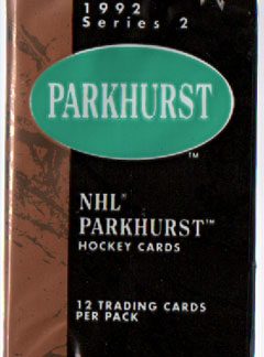 1991-92 Parkhurst Hockey Series 2 Pussi