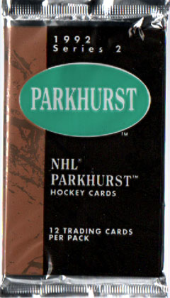 1991-92 Parkhurst Hockey Series 2 Pussi