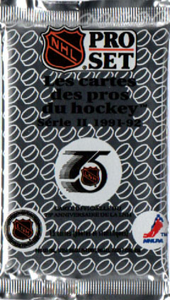 1991-92 Pro Set FRENCH Hockey Series 2 Pussi